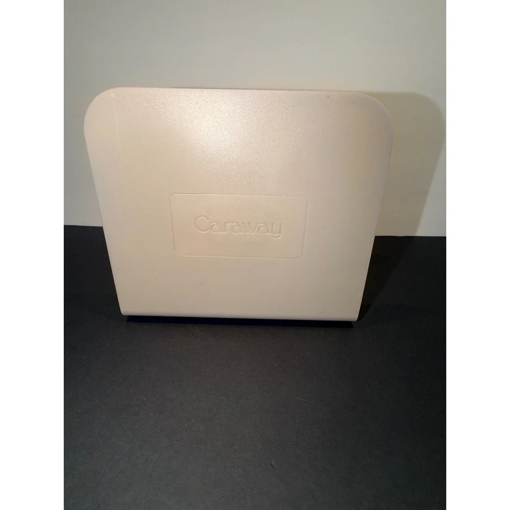 1 Caraway Magnetic Pan Rack Storage Organizer Cream Kitchen Storage Lid